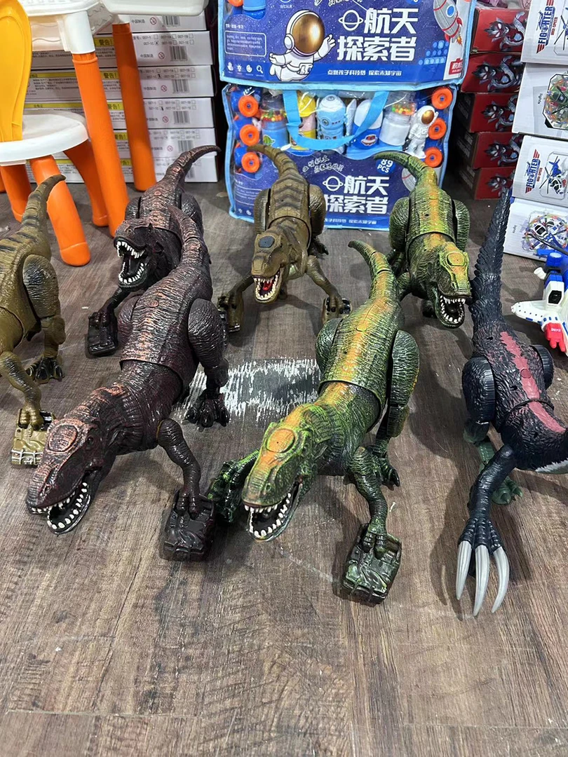 仿真声光恐龙【 直播间样品 不含电池 默认微瑕】 玩具