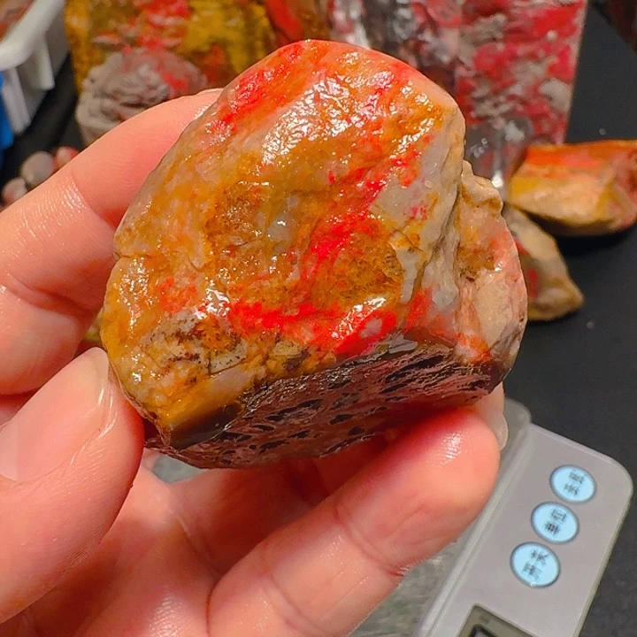 我***梦印石昌化石昌化鸡血石