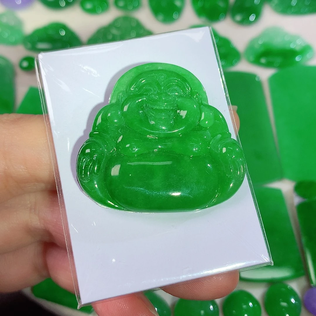 项链未镶嵌翡翠天然翡翠