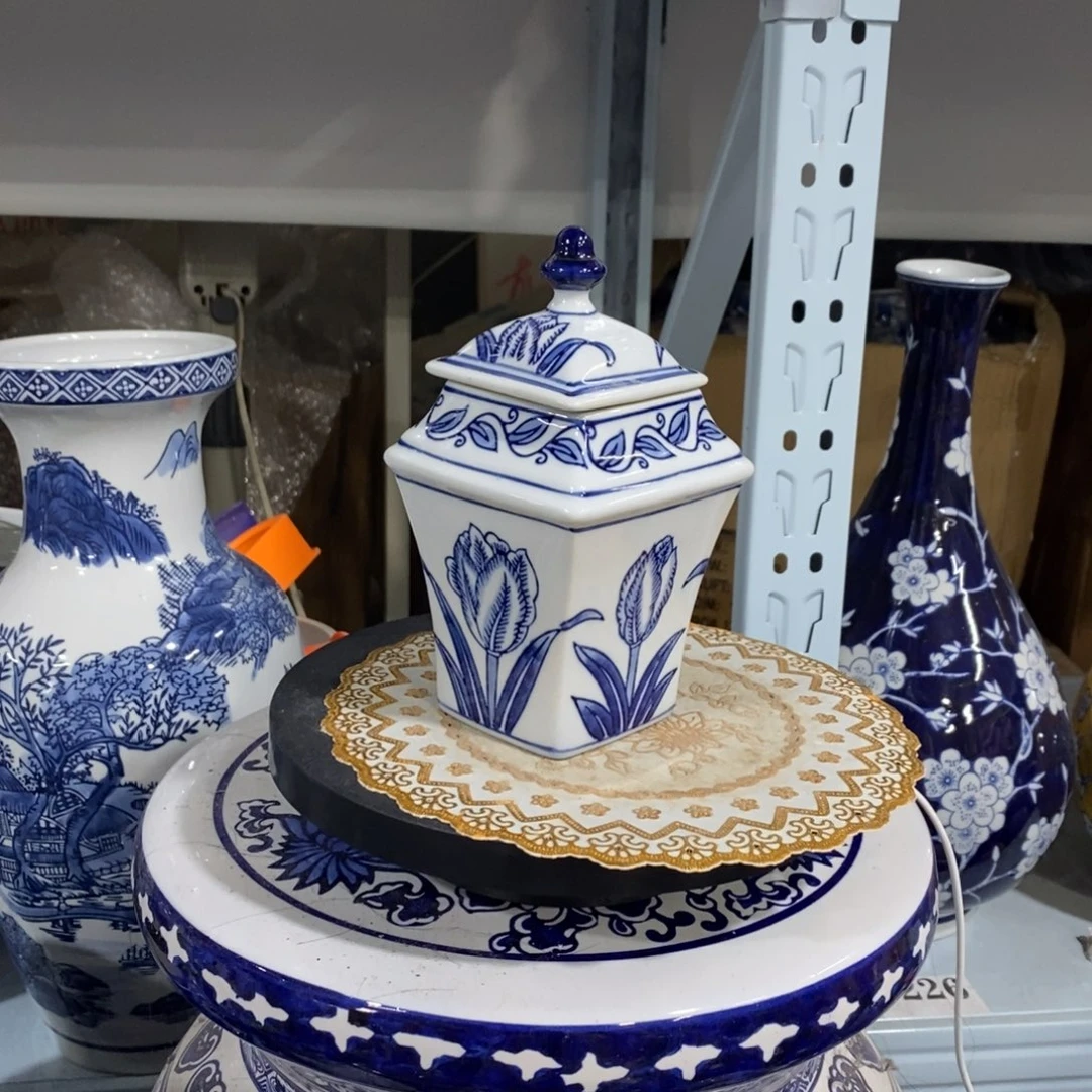 【闪购商品】摆件茶叶罐花瓶摆件