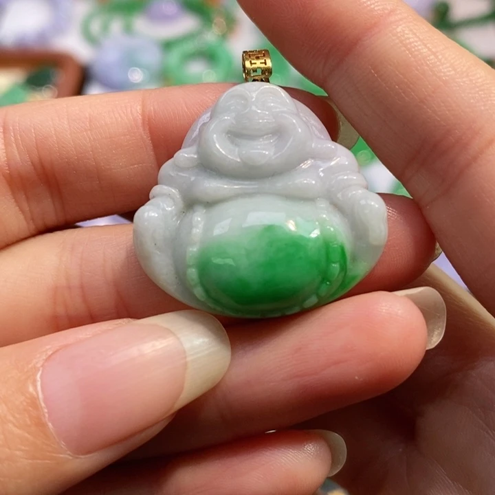 颈饰未镶嵌翡翠吊坠