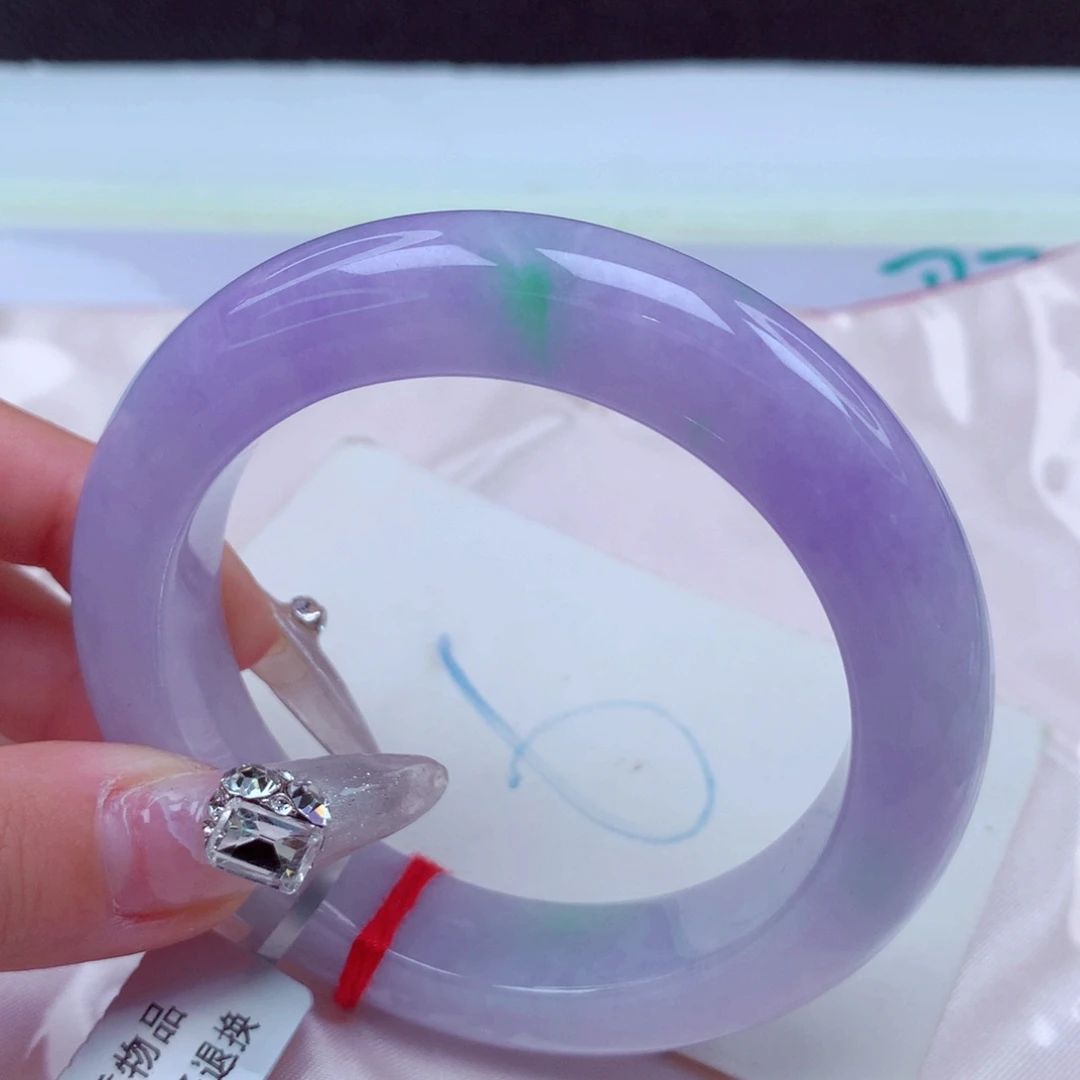 翡翠手镯未镶嵌天然缅甸翡翠A货手镯