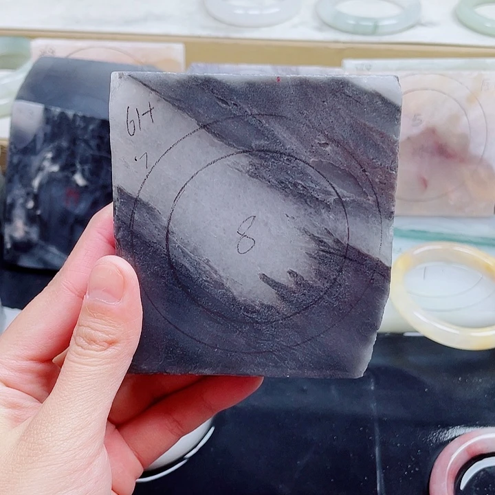 石英质玉手镯未镶嵌怎*定制