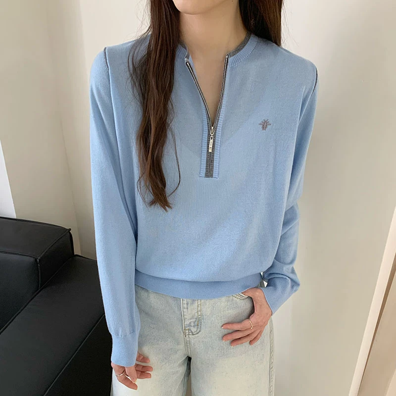 【香嘉怡新品】XJYE9212女士上衣绵羊毛新款韩版红人上新针织百搭