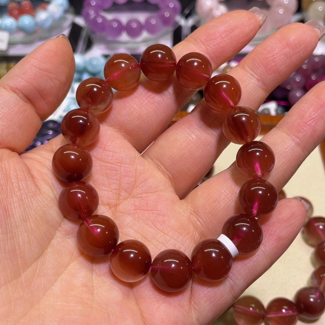 水晶手链未镶嵌晚***胖豆沙兔毛