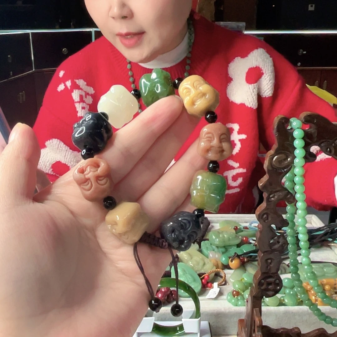 密玉（石英质玉）未镶嵌颈饰