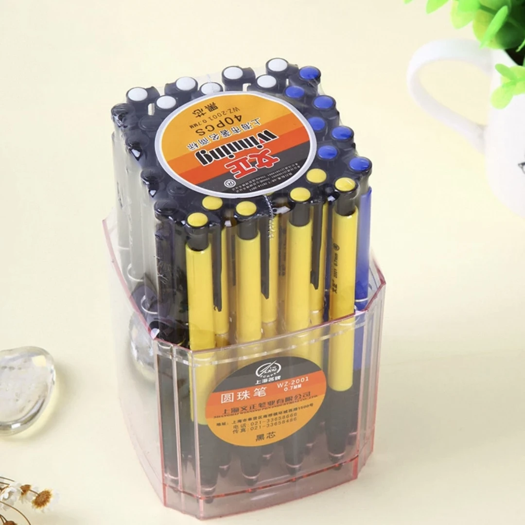 M0749  文正40支黑芯圆珠笔