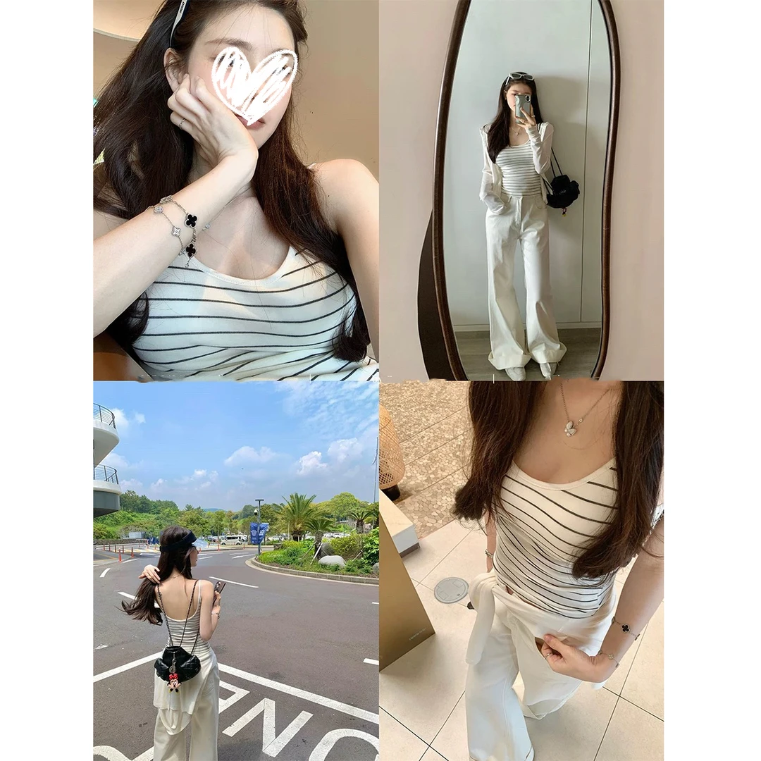 莱赛尔连帽长袖防晒开衫吊带两件套女夏#9193