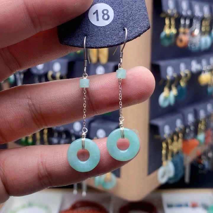 未镶嵌翡翠耳饰耳饰