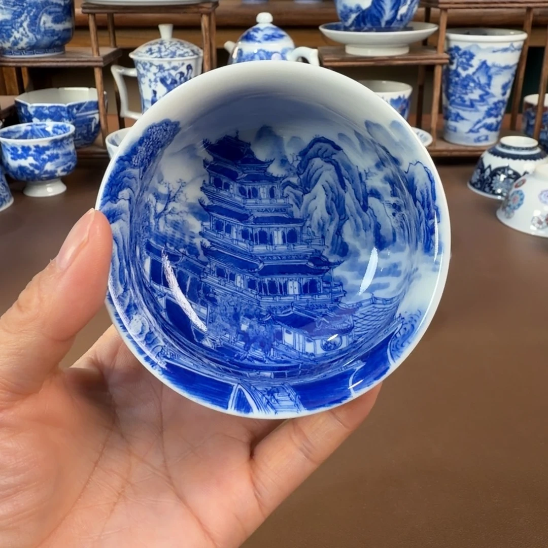 景德镇陶瓷手工手绘