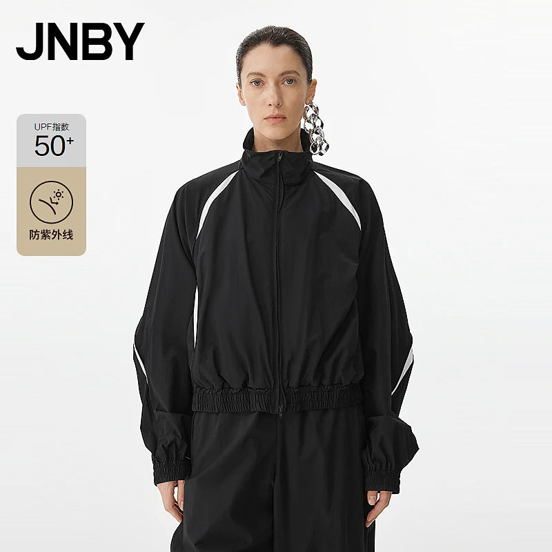 【商场同款新品】JNBY/江南布衣25春防晒夹克立领外套女5P2612460