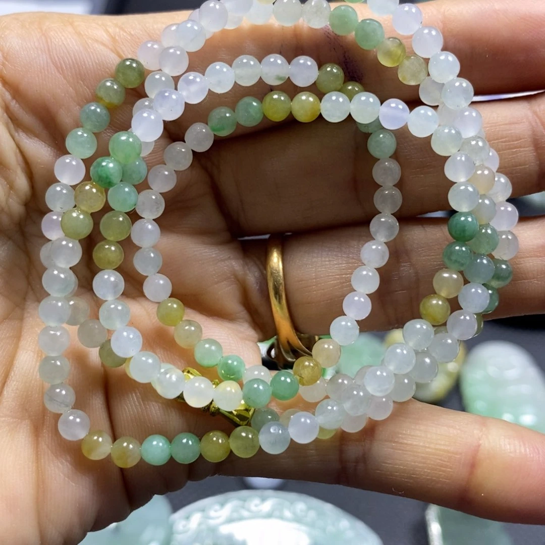 定制翡翠未镶嵌珠子