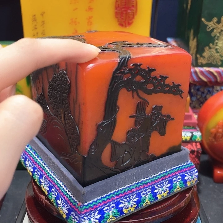 大***雁寿山石印石篆刻印章引首章闲章姓名章生日礼物
