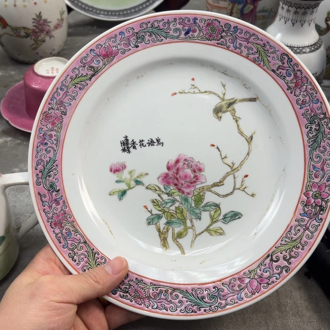 花鸟开窗赏盘全品