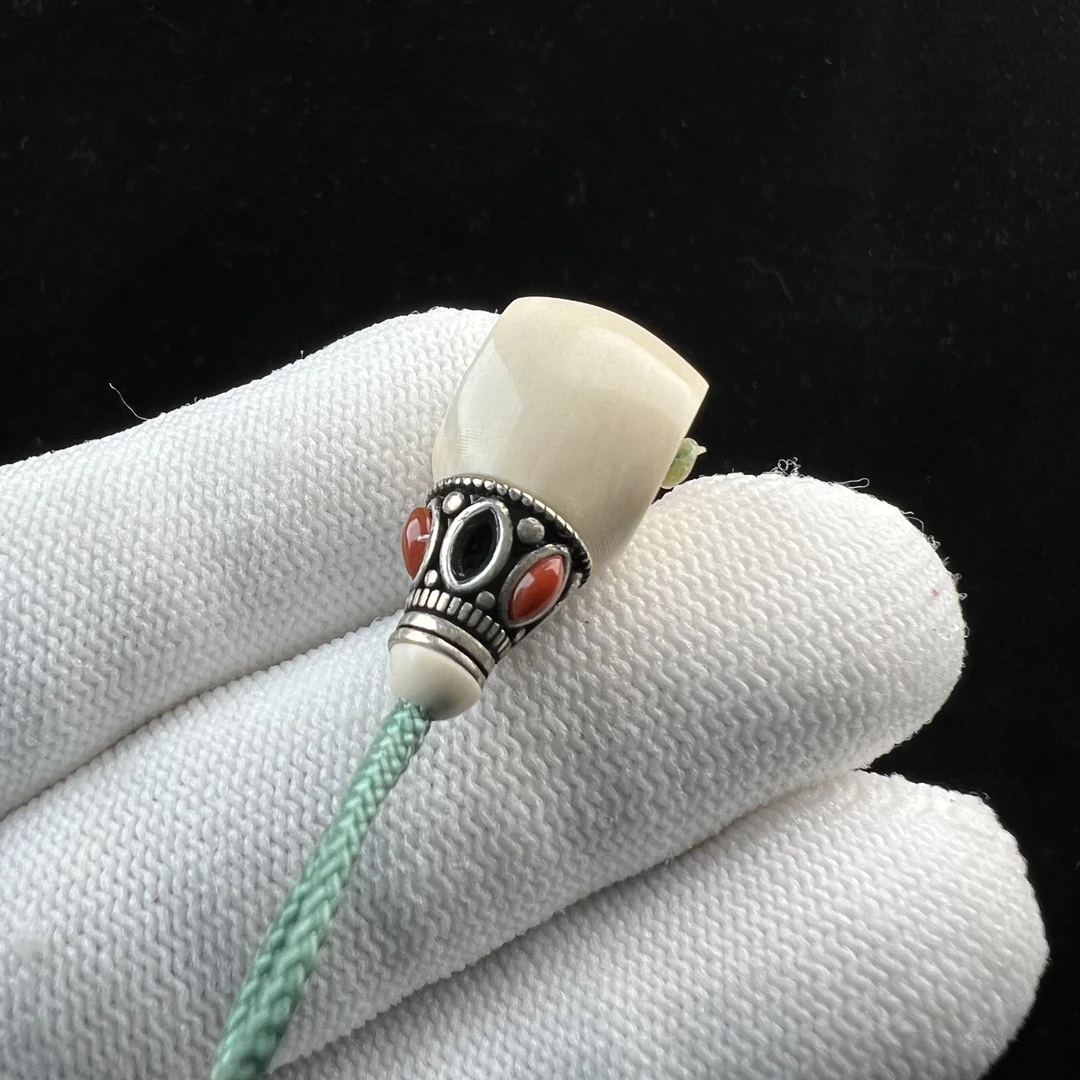 S3574天然猛犸牙 三通 13X26mm支持鉴定 假一罚四