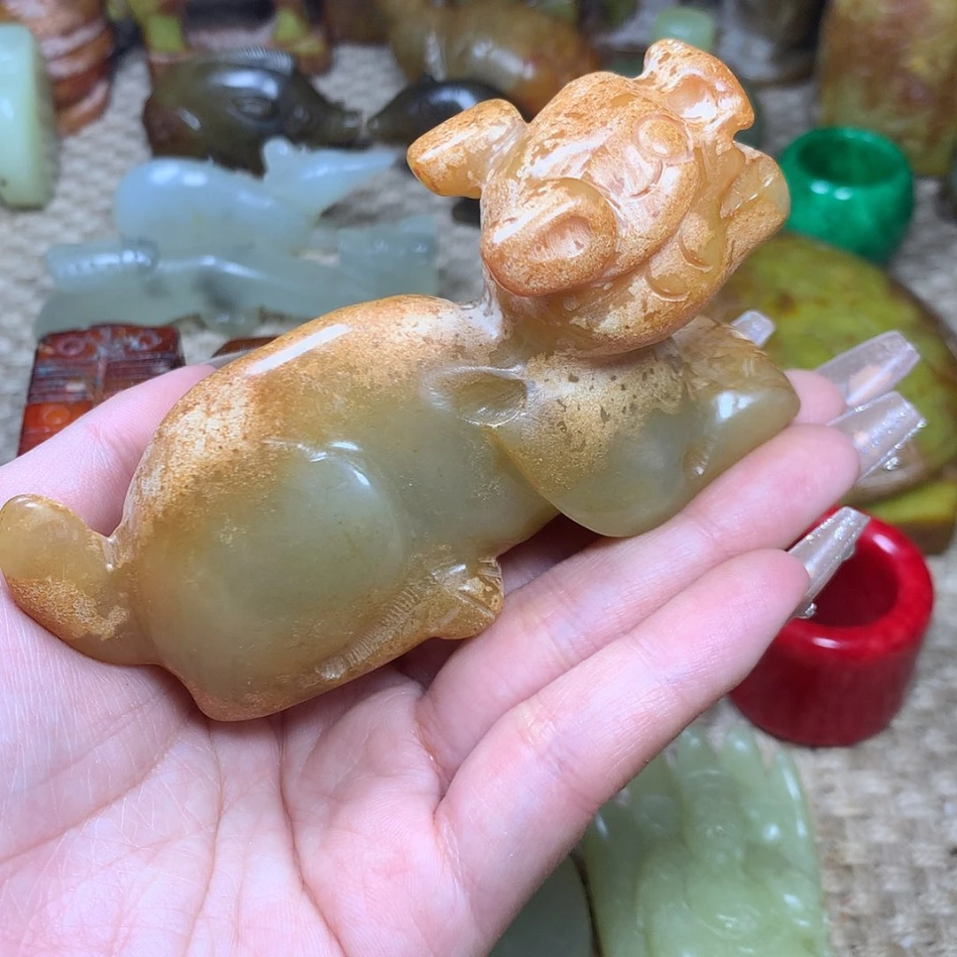 白玉菩提吊坠挂件