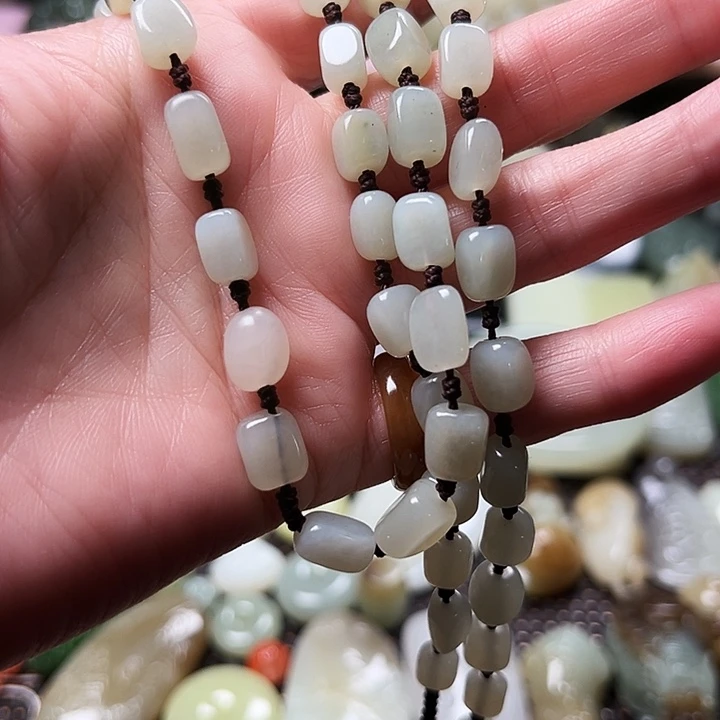 和田玉（糖玉）未镶嵌手链