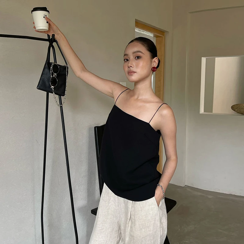 PURITY YH简约2025新款抹胸吊带背心女夏外穿内搭度假风美背上衣