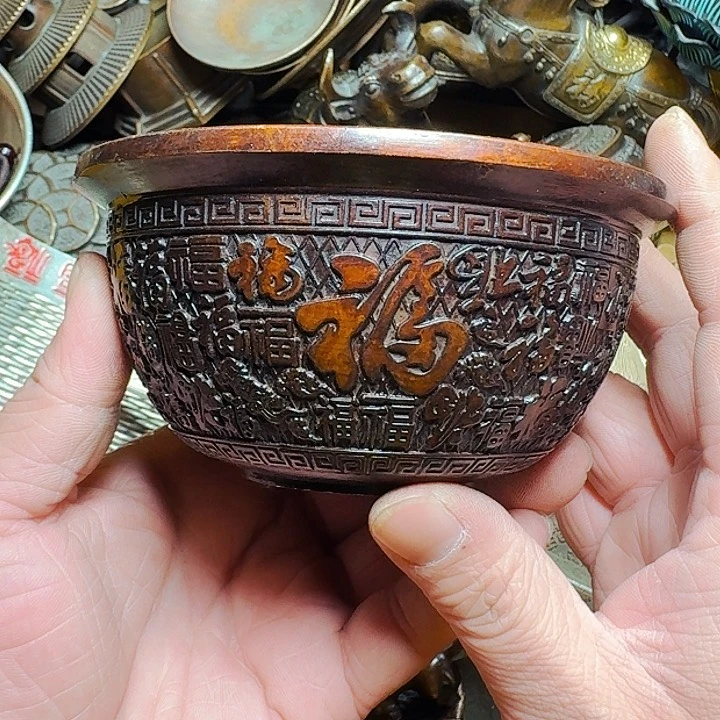 铜器摆件收收藏藏