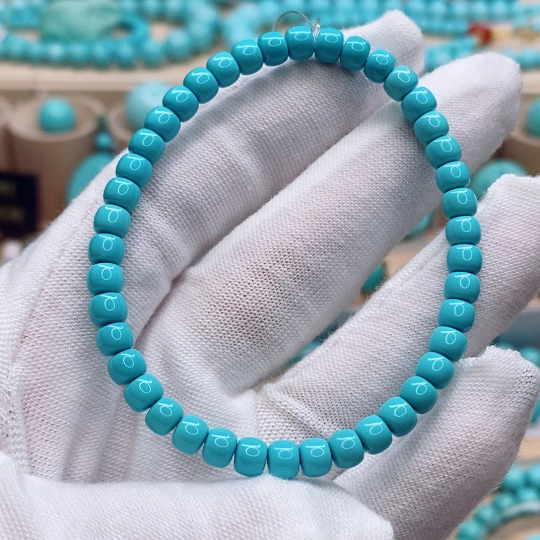 绿松石未镶嵌珠宝奇石5mm