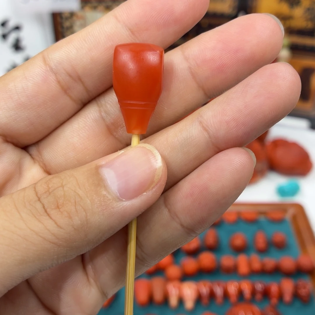南红玛瑙合金颈饰12mm