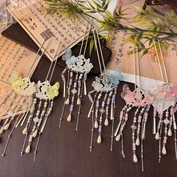 【珠影蝶】古风汉服配饰