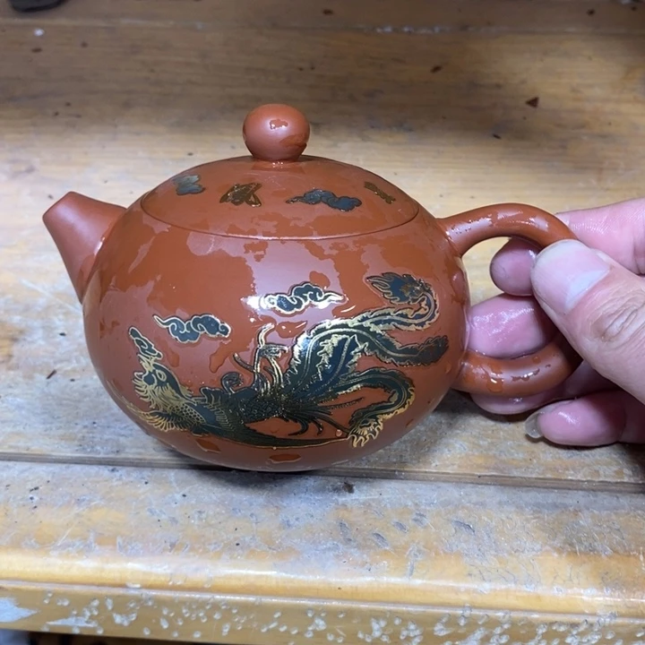 紫砂茶壶我也不知道