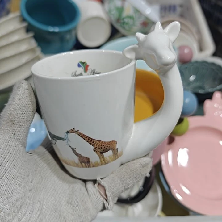 杯陶瓷杯碗盘微瑕疵介意慎拍