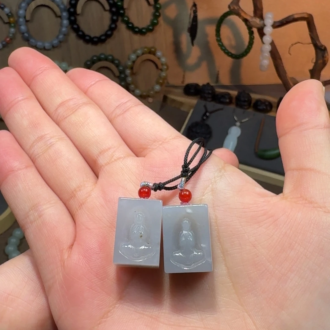 和田玉未镶嵌颈饰拍一发一多样性发货