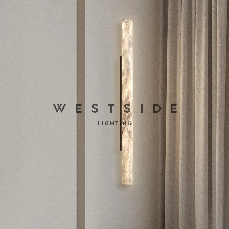 Westside alainellouz西班牙天然云石客厅壁灯设计师别墅酒店壁灯