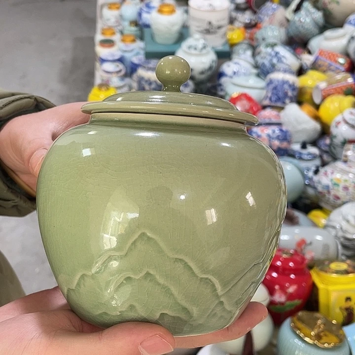 陶瓷罐茶叶罐密封罐