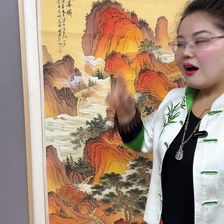 国画中美老师国画作品