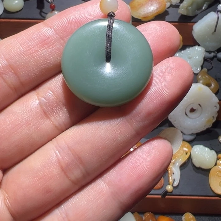 未镶嵌和田玉车挂用****3