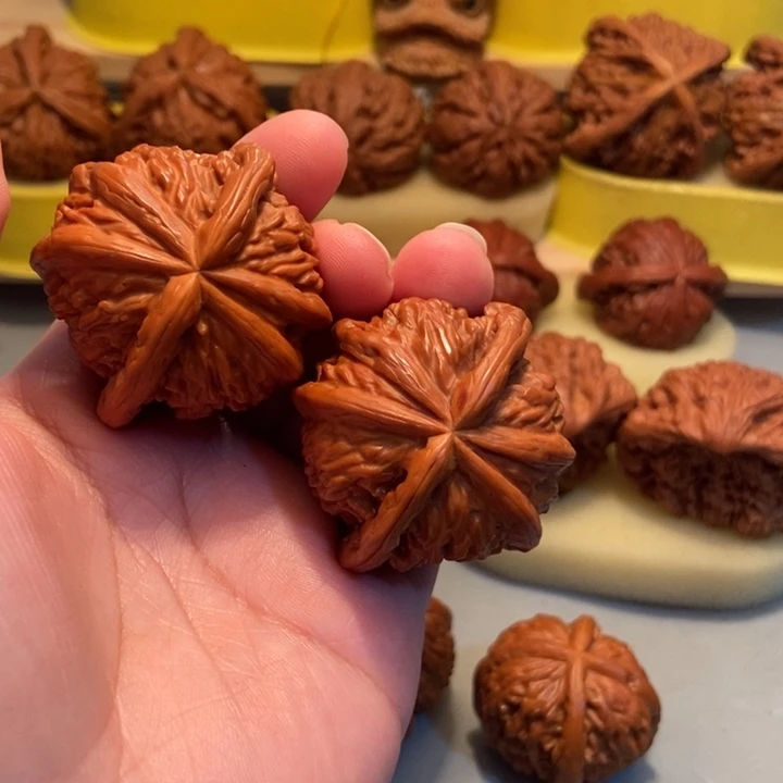 吊坠文玩核桃老*