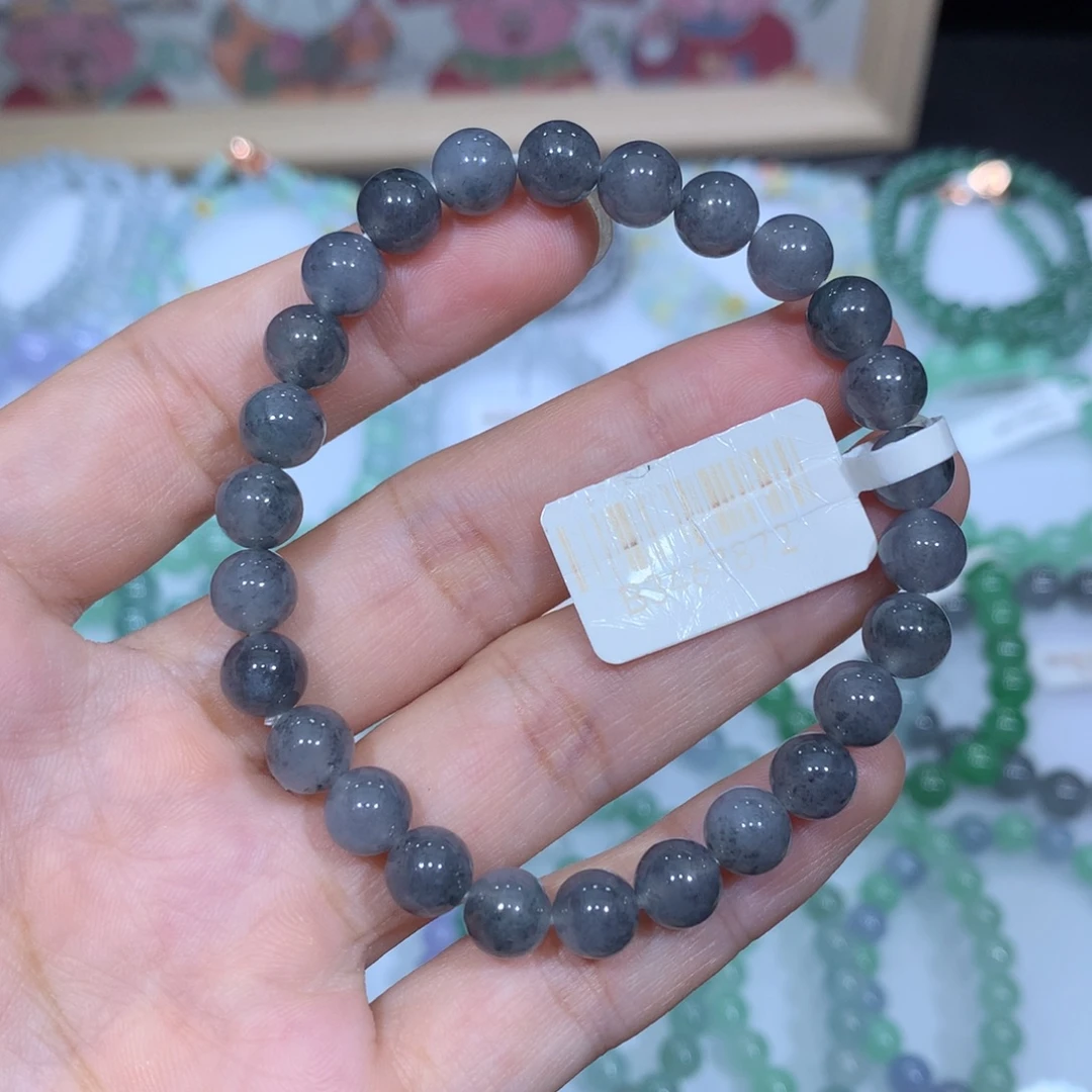 翡翠未镶嵌手链天然