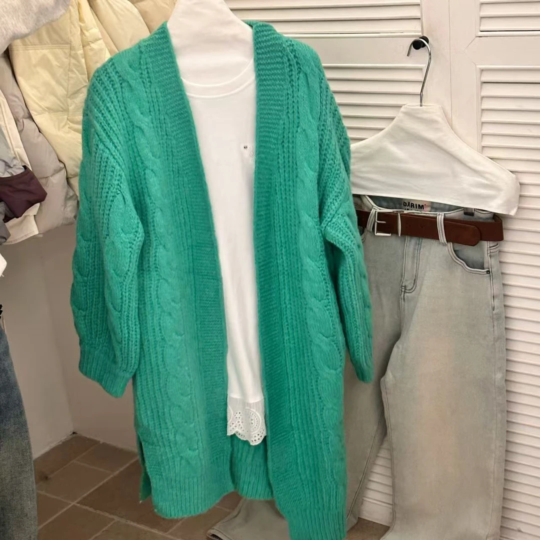 【ARONG阿荣家】毛衣10007-蓝黑-F