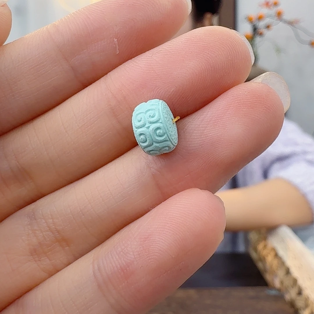 绿松石未镶嵌珠宝半成品