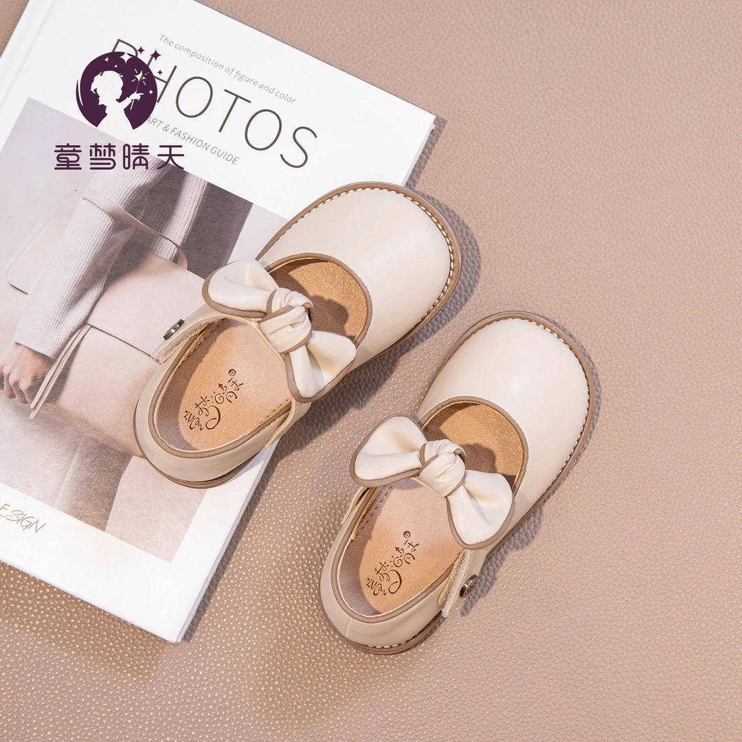 童梦晴天女童小皮鞋春季新款儿童公主鞋女宝宝单鞋春款季洋气童鞋
