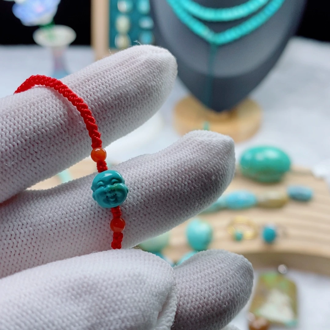 未镶嵌绿松石珠宝奇石