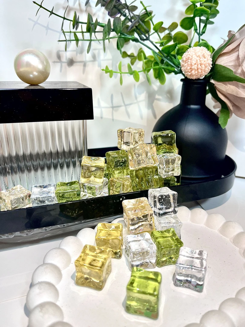 【绿野仙踪-4色全家福】直播拆夜光细闪星空冰块diy手工摆件