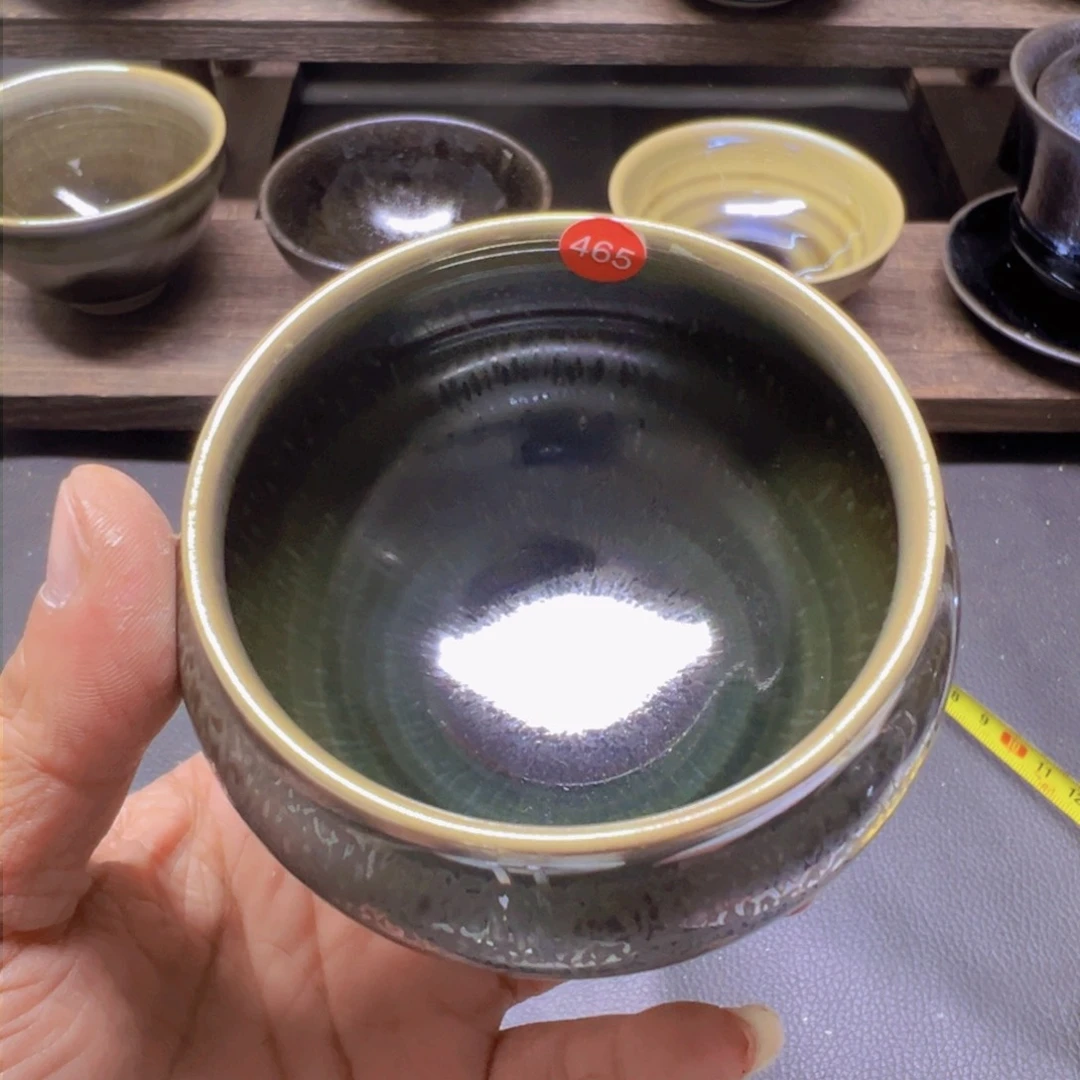 茶盏9***3465 建窑建盏五六茶器