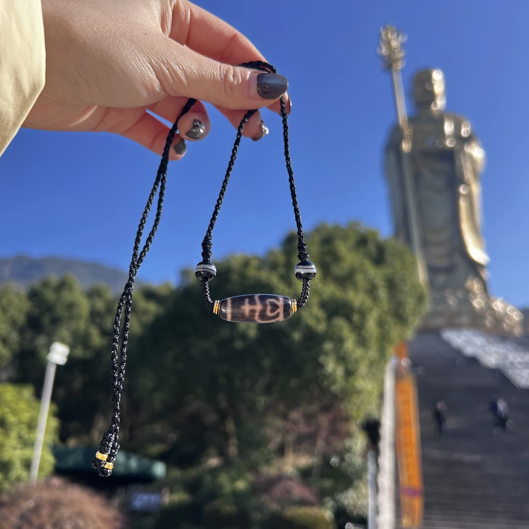 【观澜珠宝】宝瓶玛瑙项链 复古民族风藏式潮流吊坠 多样发 j56