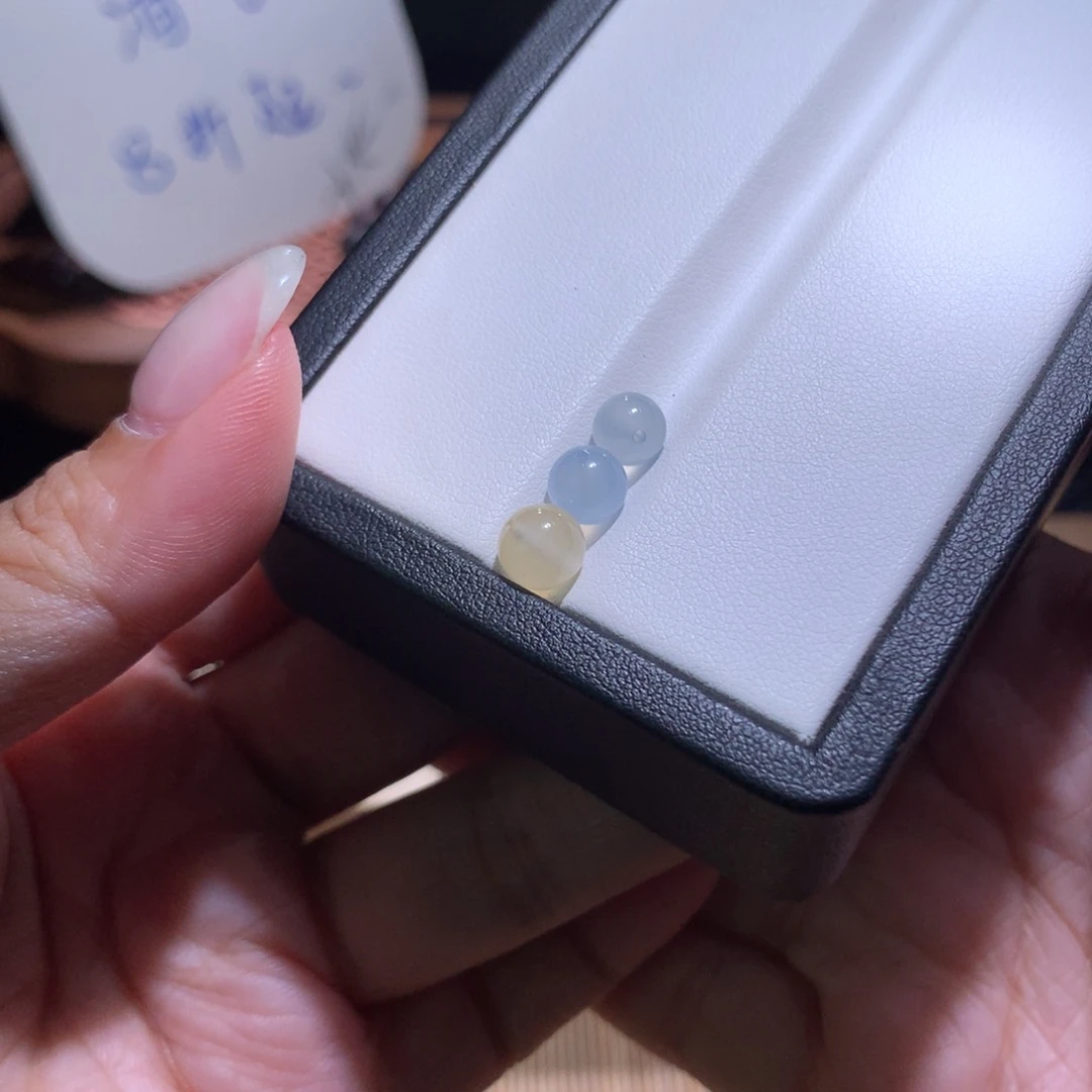 翡翠散珠特价马卡龙卡6发其一