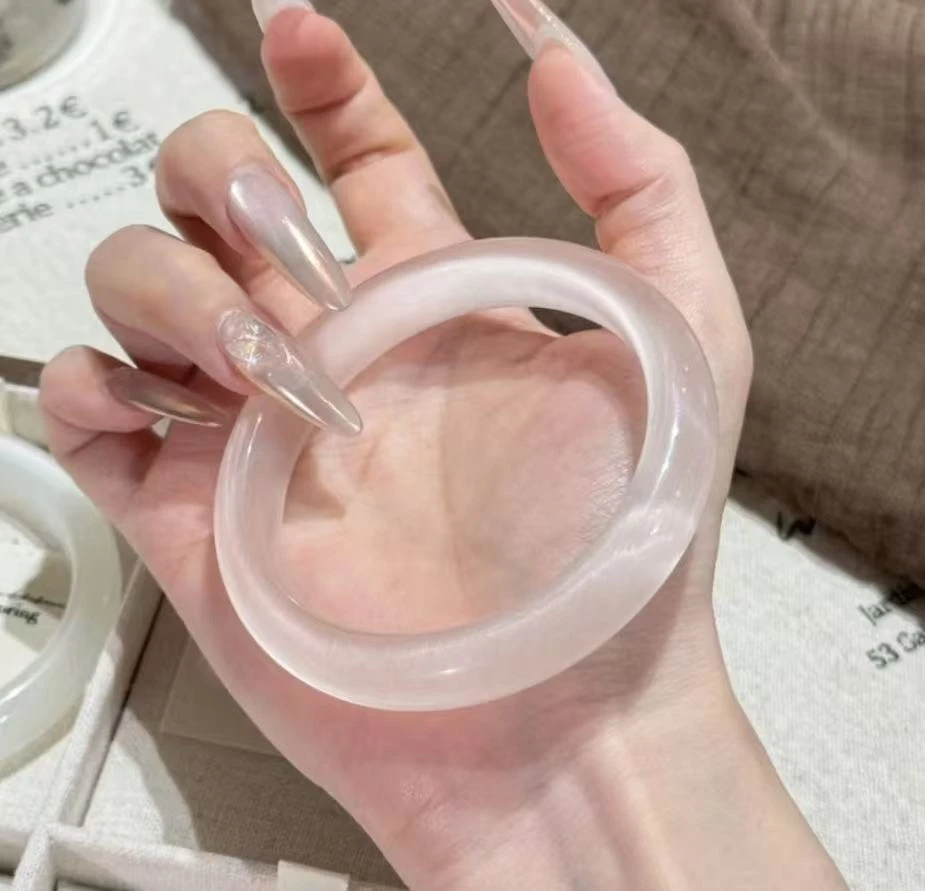 【荔枝粉手镯】60圈口  甜美高级显白款