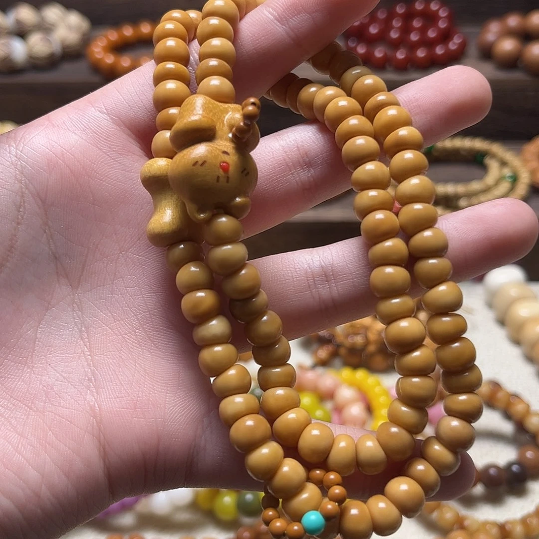 手串龙脊菩提玉化