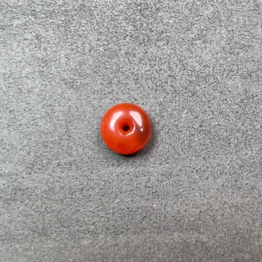 未镶嵌平安扣南红玛瑙