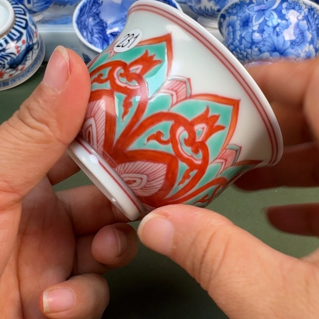 陶景德镇纯手绘茶具圆圆231