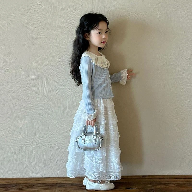 巴拉巴拉童装适用女童裙子套装秋装2025新款儿童秋季学院风穿搭小