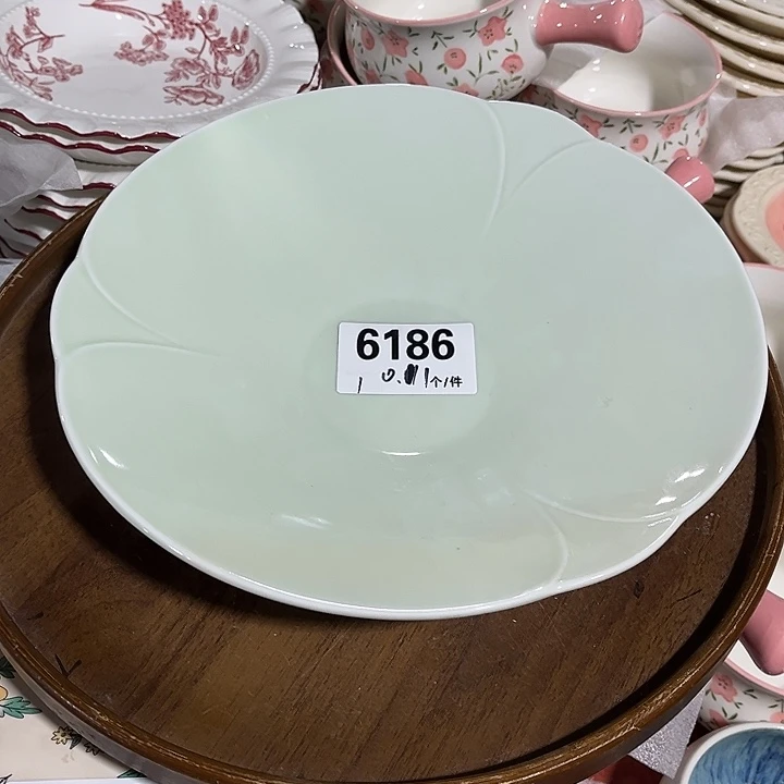 瓷微瑕外贸餐具6186