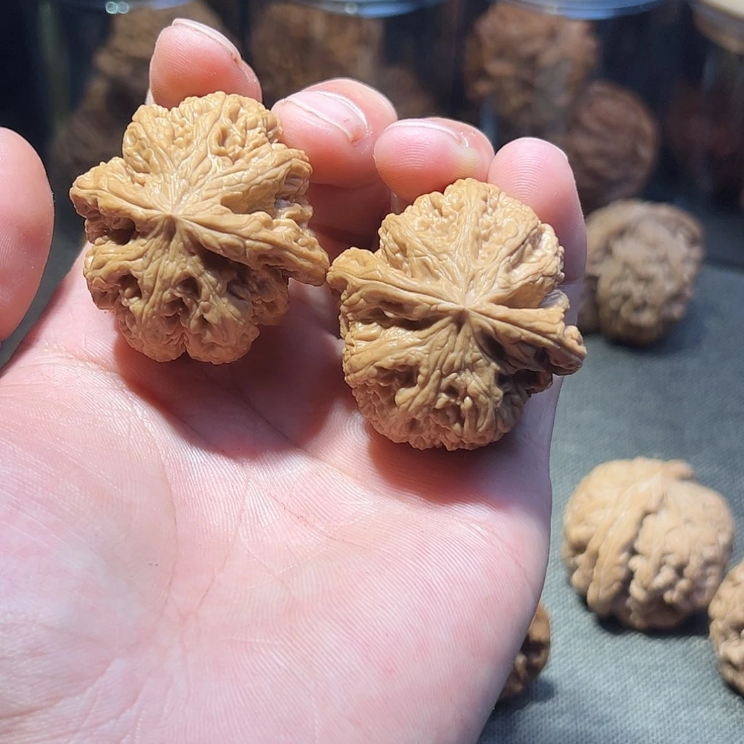 饭***稀吊坠文玩核桃打底粗筋